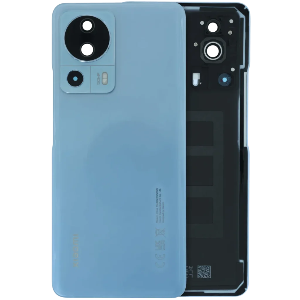 Back Cover Glass for Xiaomi 13 Lite (Service Pack) (Lite Blue)
