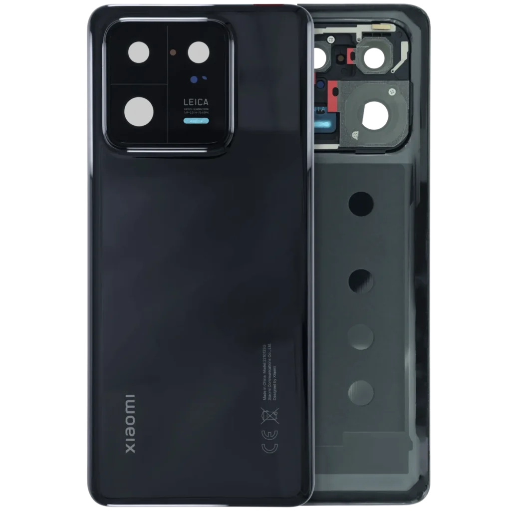 Back Cover Glass for Xiaomi 13 Pro (Service Pack) (Ceramic Black)