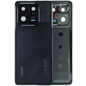 Back Cover Glass for Xiaomi 13 Pro (Service Pack) (Ceramic Black)