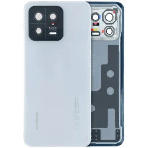Back Cover Glass for Xiaomi 13 (Service Pack) (White)