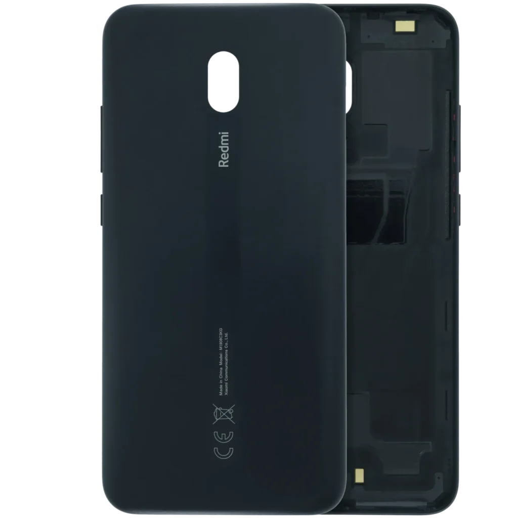 Back Cover Glass for Xiaomi Redmi 8A (Service Pack) (Midnight Black)