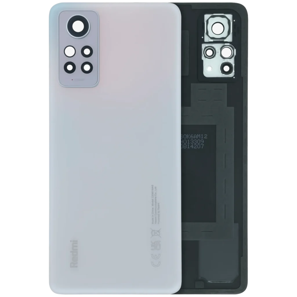 Back Cover Glass for Xiaomi Redmi Note 12 Pro 4G (Service Pack) (Polar White)