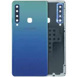 Back Cover Glass For Samsung Galaxy A9 (A920 / 2018) (Service Pack) (Lemonade Blue)