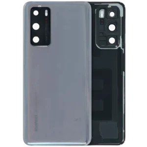 Back Cover Glass for Huawei P40 (2020) (Service Pack) (Ice White)