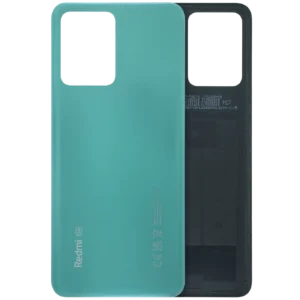 Back Cover Glass for Xiaomi Redmi Note 12 5G (Service Pack) (Mint Green)