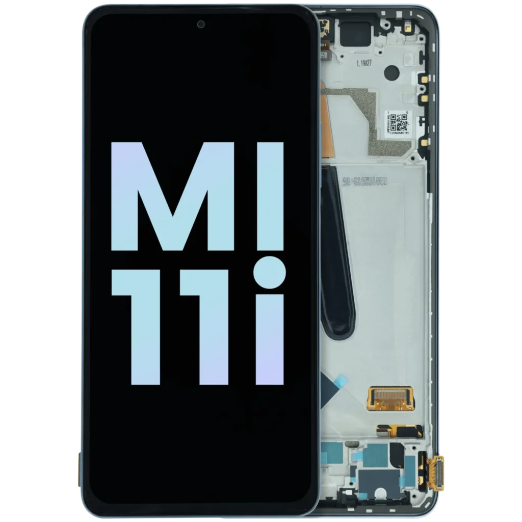 OLED Assembly With Frame for Xiaomi Mi 11i 5G (Service Pack) (Blue)
