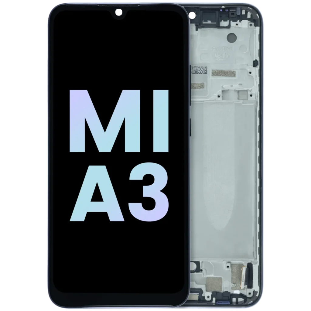 OLED Assembly With Frame for Xiaomi Mi A3 (Service Pack) (Kind of Gray)