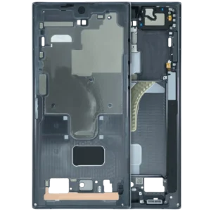 Mid-Frame Housing for Samsung Galaxy S22 Ultra (Service Pack) (Phantom Black)