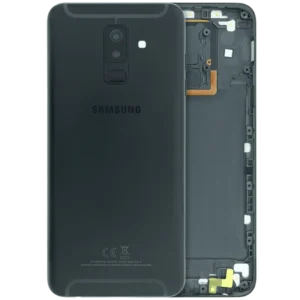 Back Cover For Samsung Galaxy A6 Plus (A605 / 2018) (Service Pack) (Black)