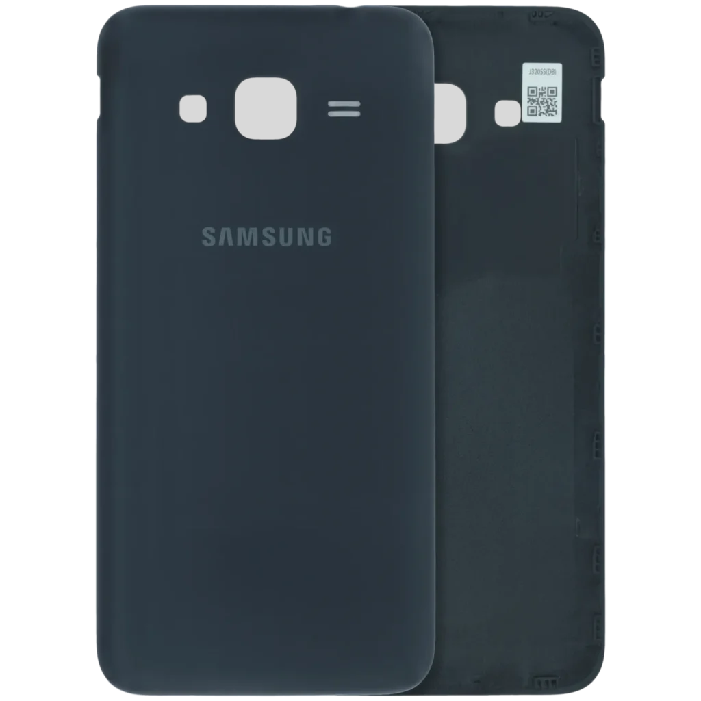 Back Cover For Samsung Galaxy J3 (J320 / 2016) (Service Pack) (Black)