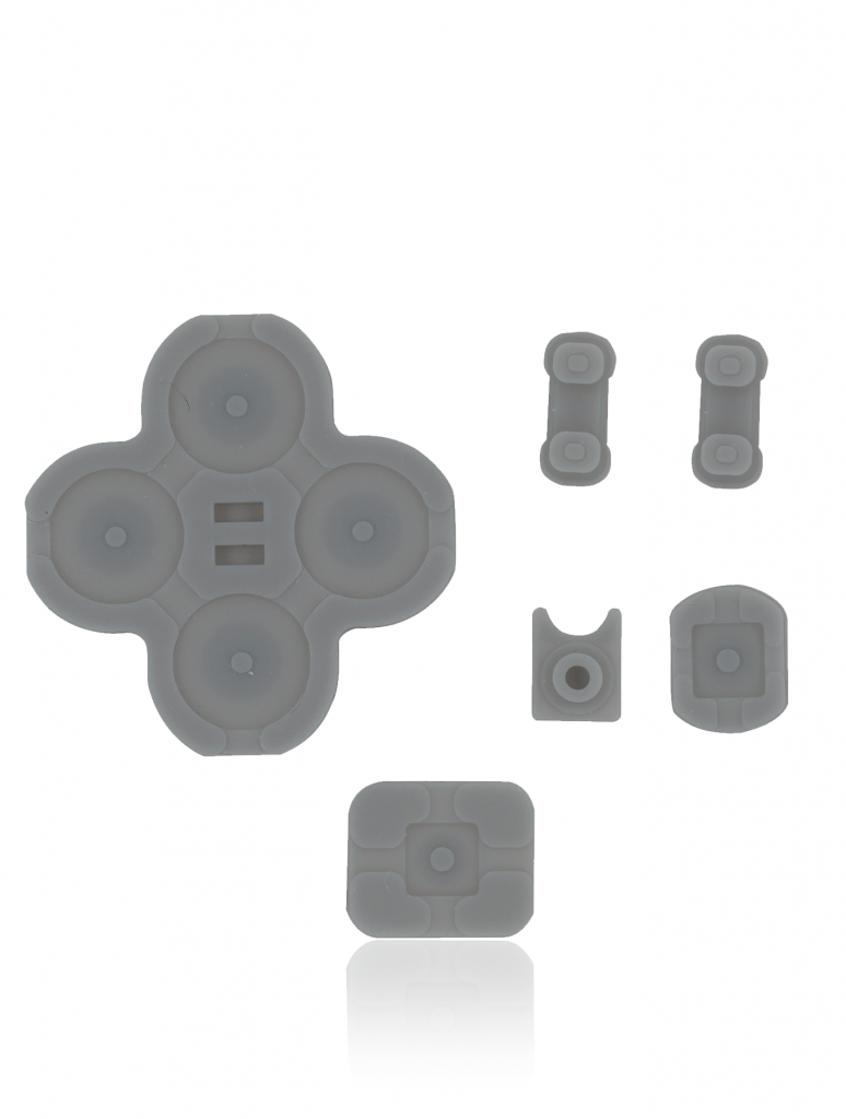 Rubber Conductive D-Pad Buttons (Left) Set For Nintendo Switch Joy Con Controller (6 Piece Set)
