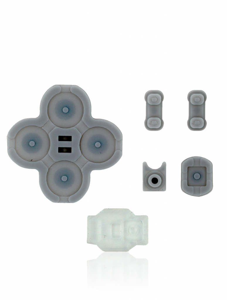 Rubber Conductive D-Pad Buttons (Right) Set For Nintendo Switch Joy Con Controller (6 Piece Set)