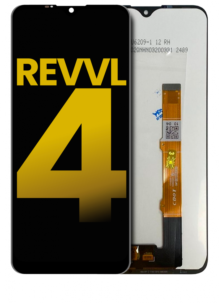 LCD Assembly Without Frame For T-Mobile Revvl 4 (5007 / 2020) (Refurbished) (All Colors)