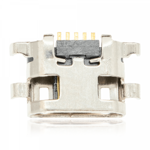 Charging port soldering required - 05 Pin - Micro B - 6 Anchor Points (C057)