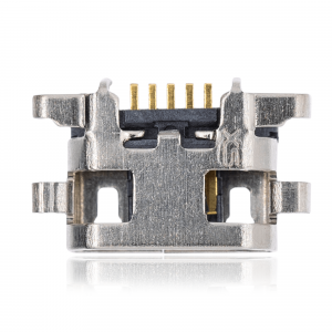 Charging port soldering required - 05 Pin - Micro B - 4 Anchor Points (C073)