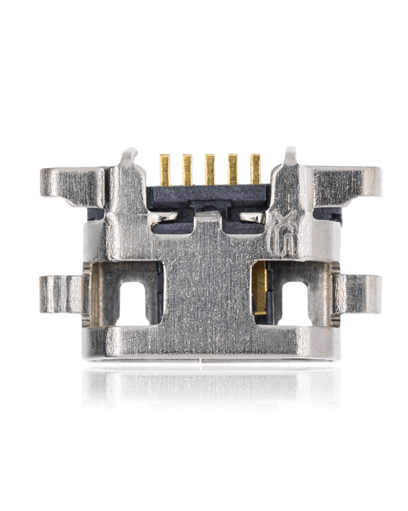 Charging port soldering required - 05 Pin - Micro B - 4 Anchor Points (C073)
