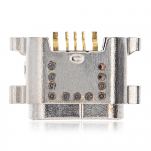 Charging port soldering required - 05 Pin - Micro B - 4 Anchor Points (C112)