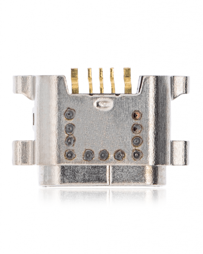 Charging port soldering required - 05 Pin - Micro B - 4 Anchor Points (C112)