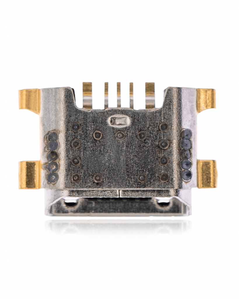 Charging port soldering required - 05 Pin - Micro B - 4 Anchor Points (C117)