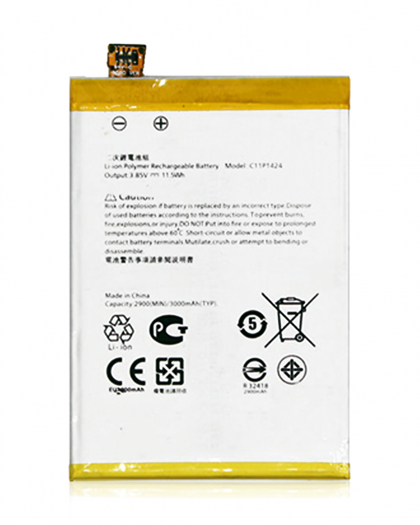 Replacement Battery For Asus ZenFone 2 5.5" (ZE551ML / Z00A / ZE550ML / Z008D) (C11P1424)