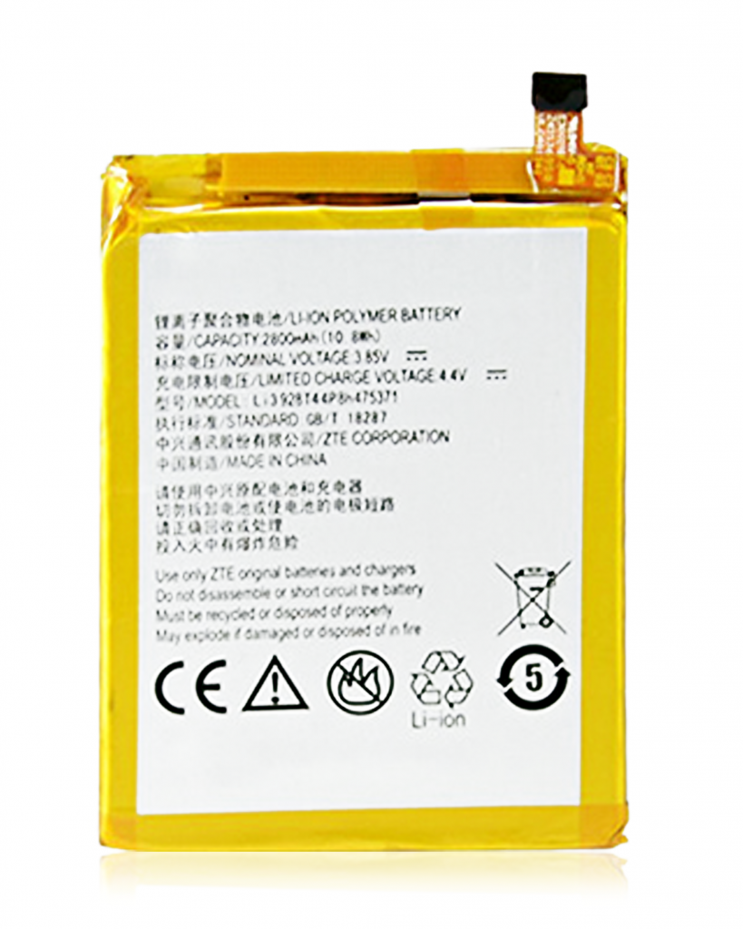 Replacement Battery For ZTE Blade A1 / ZTE Blade V8 Mini / ZTE Axon Mini (Li3928T44P8h475371)