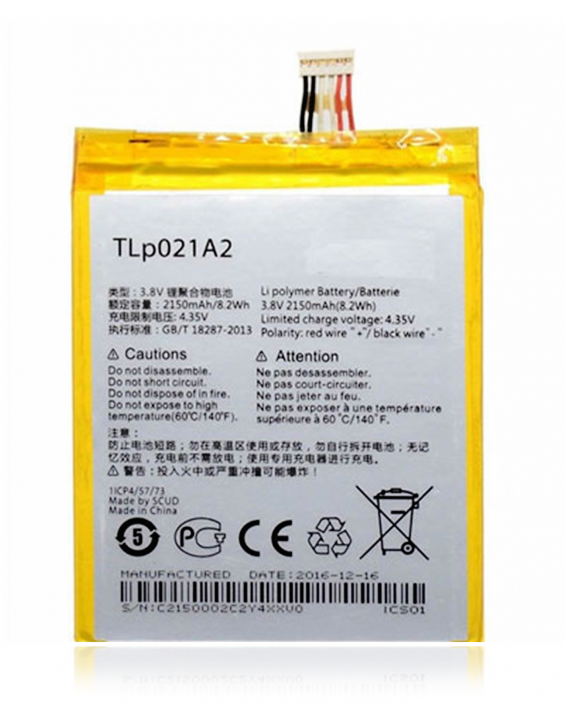 Replacement Battery For Alcatel One Touch Idol 2S (TLP021A2)