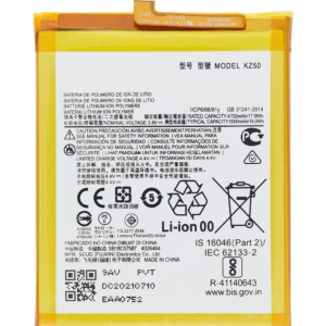 Replacement Battery For Motorola Moto G8 Power (XT2041-1 / XT2041-3 / 2020) / G Power (XT2041-4 / XT2041-6 / XT2041-7 / XT2041DL / 2020) (KZ50)