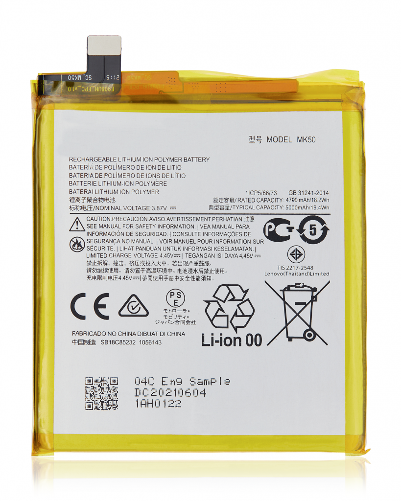Replacement Battery For Motorola Moto G 5G (XT2113-3 / 2020) / One 5G Ace (XT2113 / 2020) / One 5G Ace (XT2113-2 / 2021) (MK50)