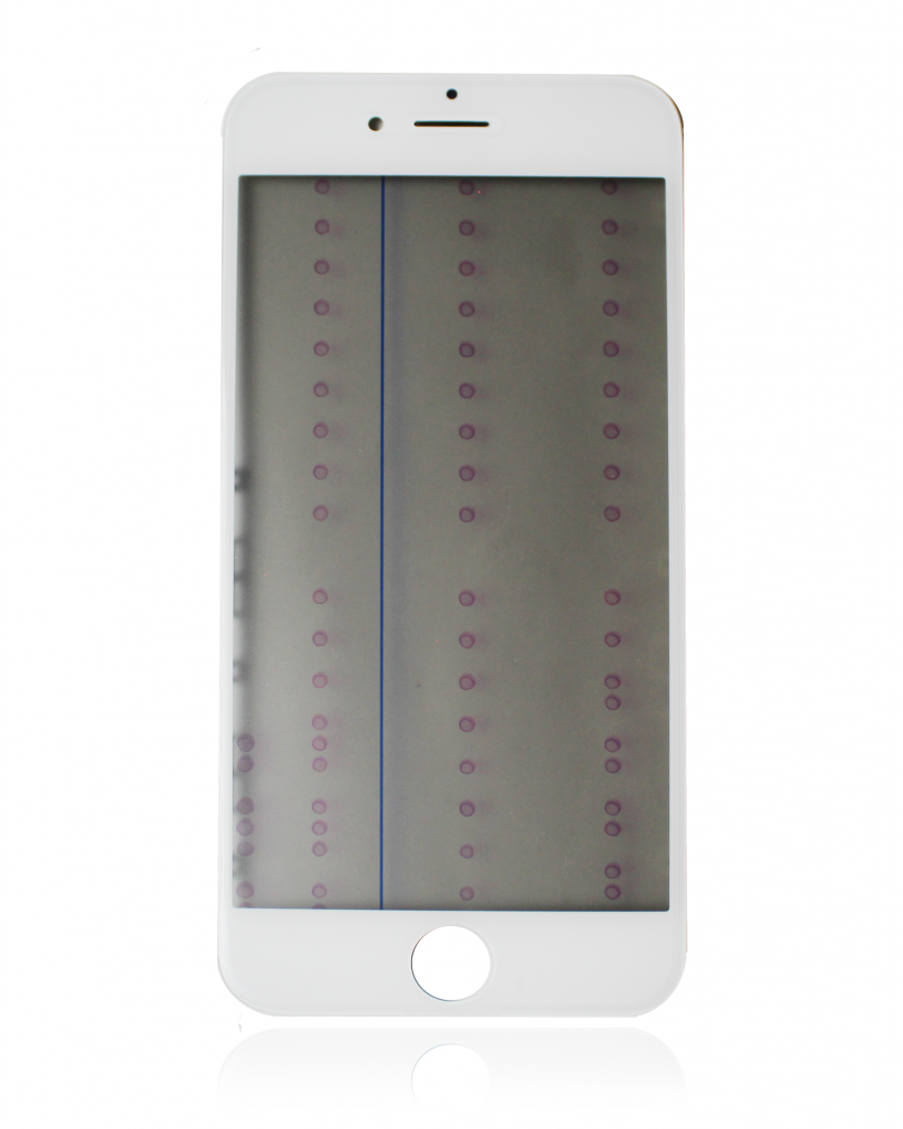 Glass with Frame / OCA / Polarizer Pre-Installed For iPhone 6 (White)