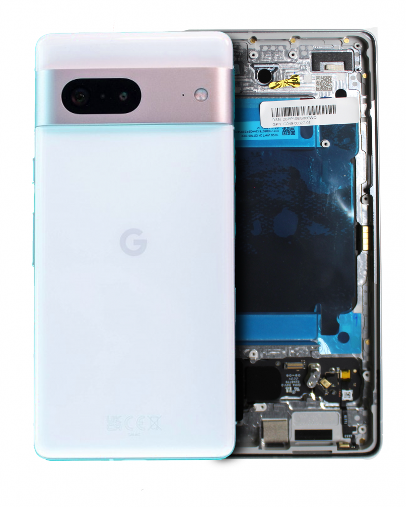 Back Housing For Google Pixel 7 (Genuine OEM) (Snow)