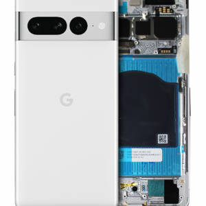 Back Housing For Google Pixel 7 Pro (Genuine OEM) (Snow)