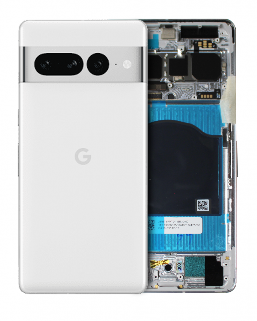 Back Housing For Google Pixel 7 Pro (Genuine OEM) (Snow)