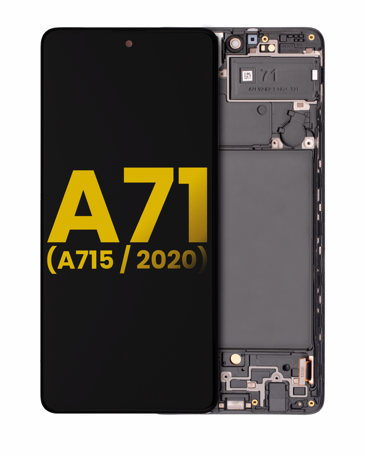 OLED Assembly With Frame For Samsung Galaxy A71 (A715 / 2020) (Refurbished) (All Colors)