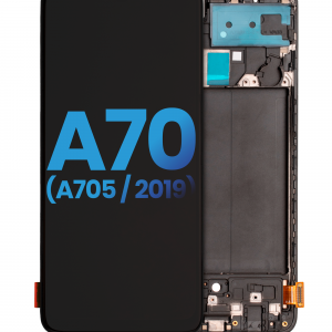 LCD Assembly With Frame For Samsung Galaxy A70 (A705 / 2019) (Without Fingerprint Scanner) (Aftermarket: Incell) (All Colors)