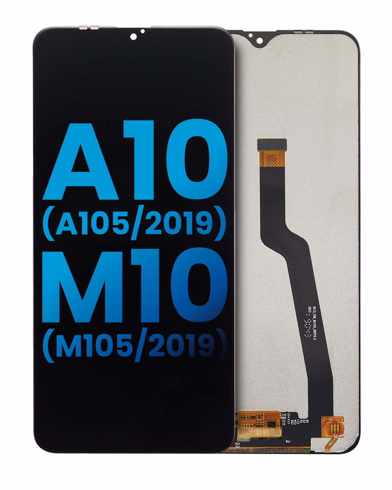 LCD Assembly Without Frame For Samsung Galaxy A10 (A105 / 2019) / M10 (M105 / 2019) (Aftermarket Plus) (All Colors)