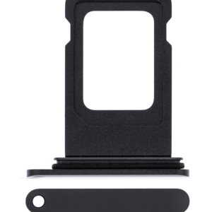 Single Sim Card Tray For iPhone XR (Black)