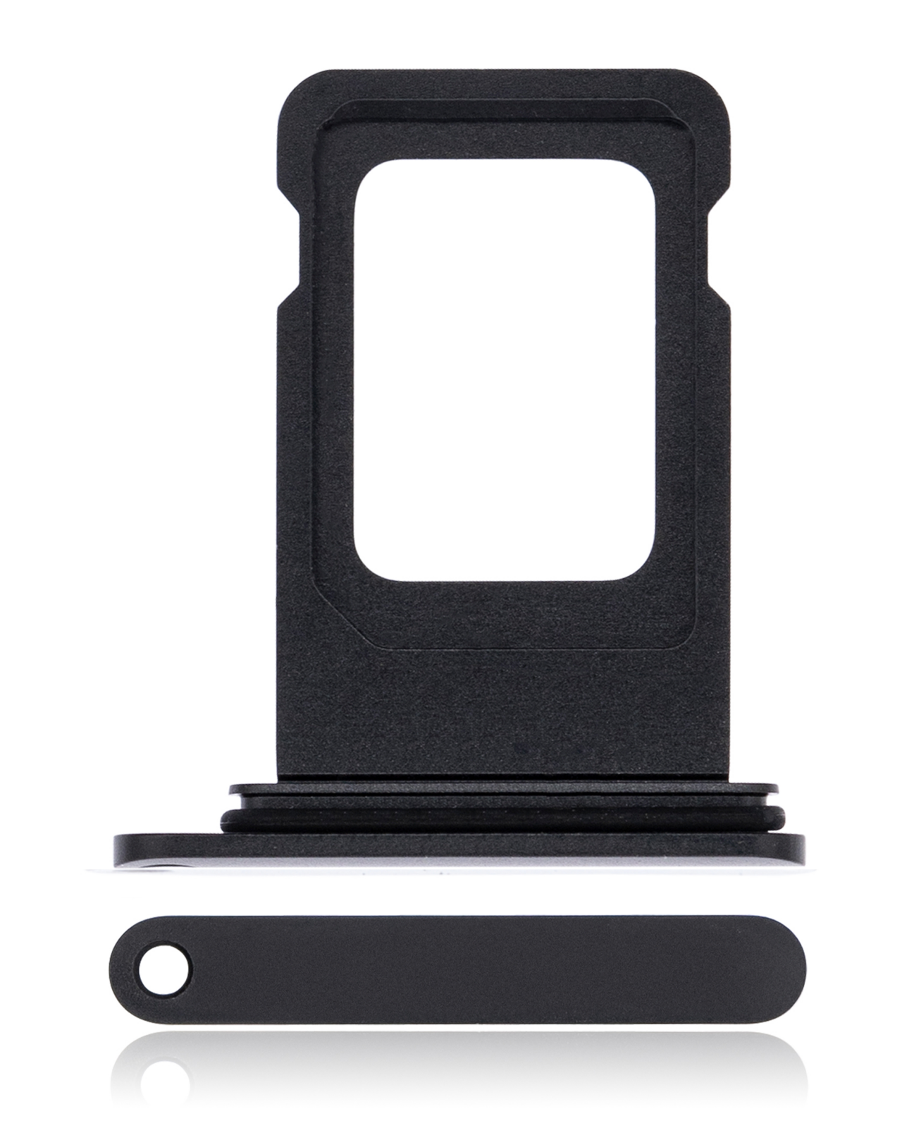 Single Sim Card Tray For iPhone XR (Black)