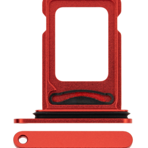 Dual Sim Card Tray For iPhone 12 (Red)