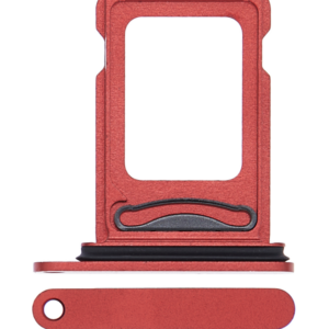 Dual Sim Card Tray For iPhone 13 (Red)