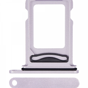 Dual Sim Card Tray For iPhone 14 / 14 Plus (Purple)