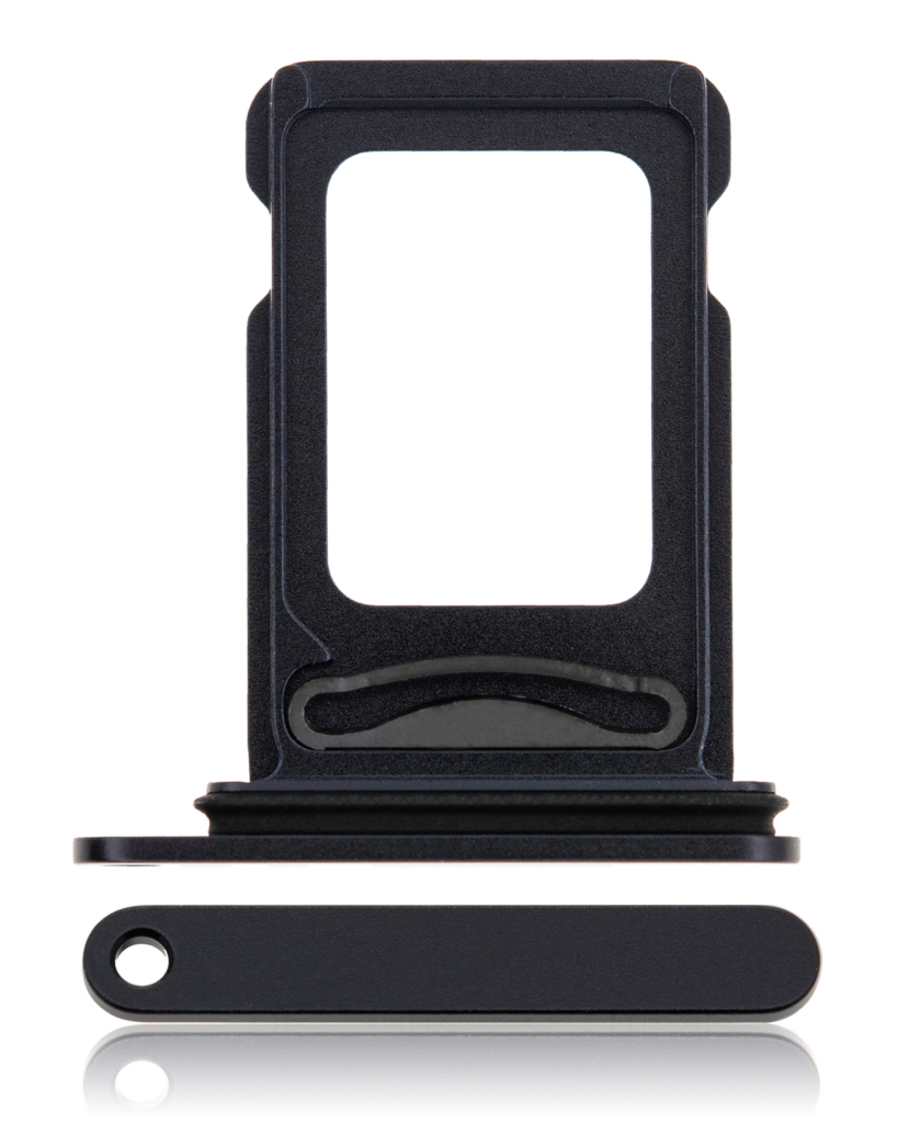 Dual Sim Card Tray For iPhone 12 (Black)