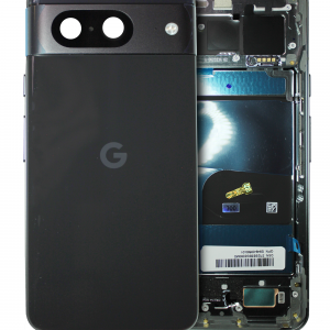 Back Housing For Google Pixel 8 (Genuine OEM) (Obsidian)
