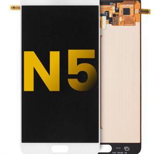 OLED Assembly Without Frame For Samsung Galaxy Note 5 (Refurbished) (White Pearl)