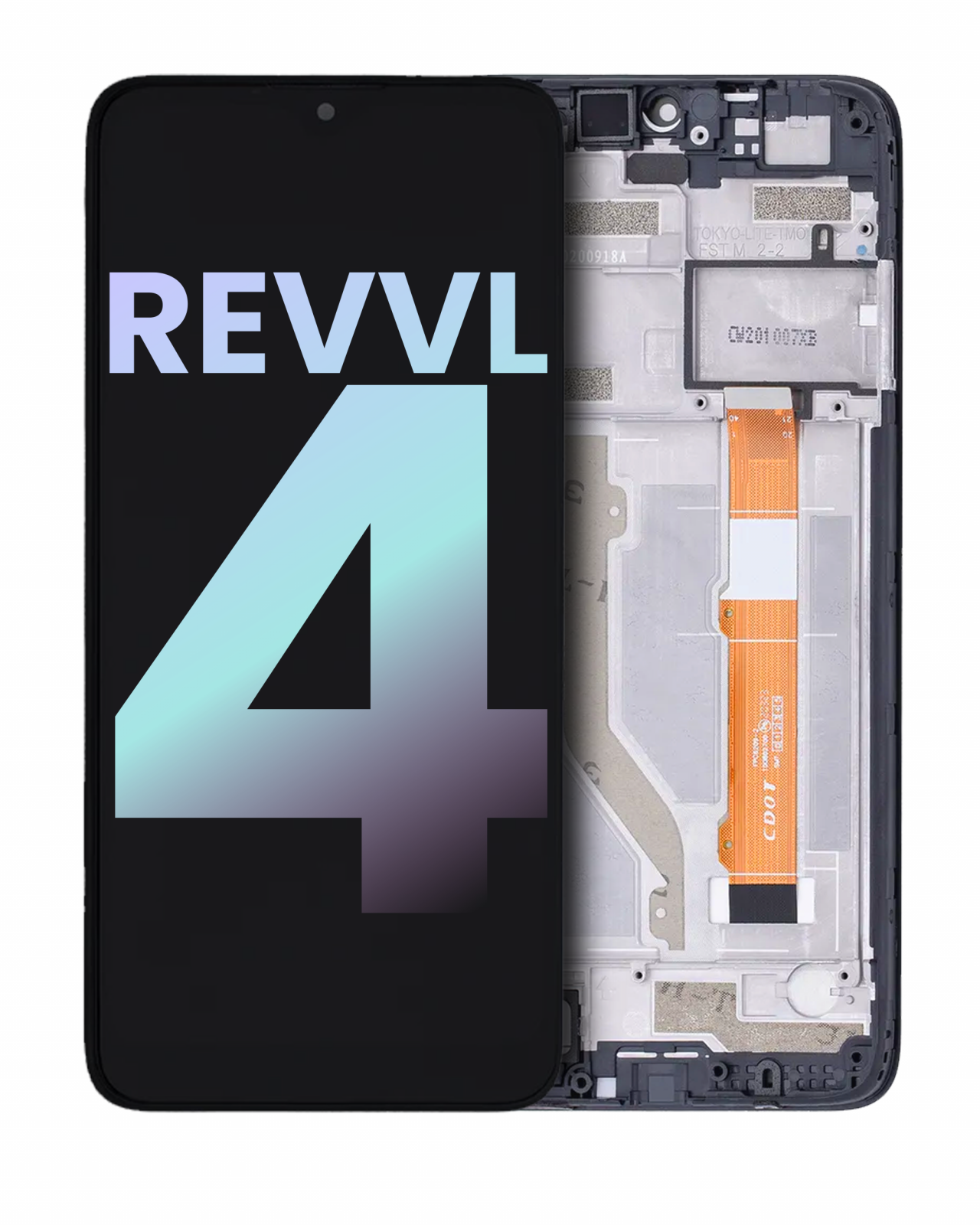 LCD Assembly With Frame For T-Mobile Revvl 4 (5007 / 2020) (Genuine OEM) (All Colors)