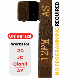 Pre-Programmed Universal Battery Tag-On Flex (Soldering Not Required) For iPhone 12 Pro Max (AmpSentrix) (With I2C, JCID, Qianli)