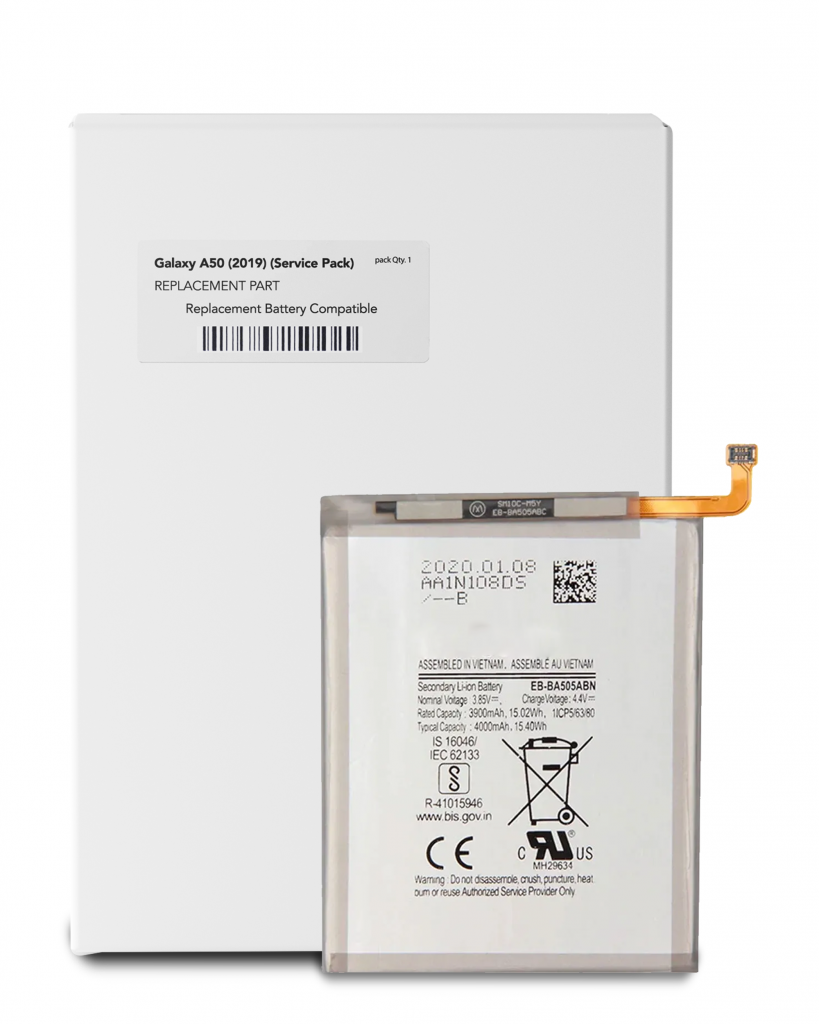 Replacement Battery For Samsung Galaxy A50 (A505 / 2019) (Service Pack)