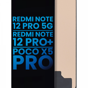 LCD Assembly Without Frame For Xiaomi Redmi Note 12 Pro 5G / Redmi Note 12 Pro+ / Poco X5 Pro (Aftermarket: Incell) (All Colors)
