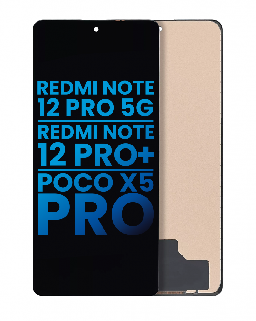 LCD Assembly Without Frame For Xiaomi Redmi Note 12 Pro 5G / Redmi Note 12 Pro+ / Poco X5 Pro (Aftermarket: Incell) (All Colors)