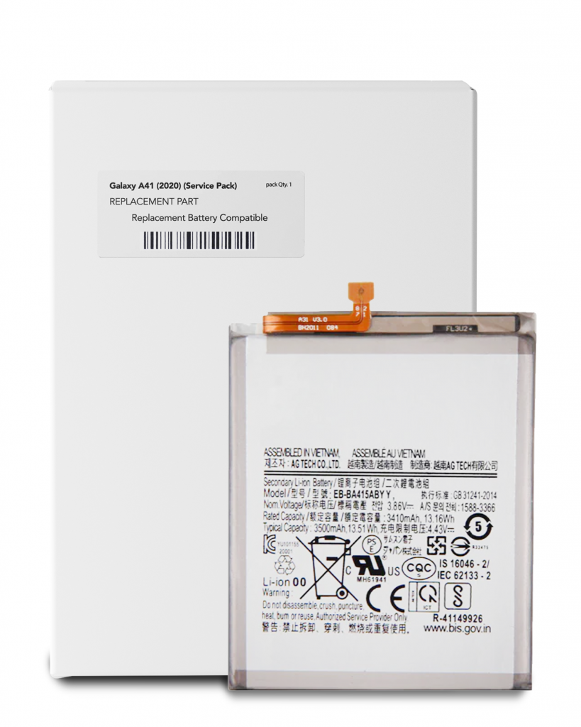 Replacement Battery For Samsung Galaxy A41 (A415 / 2020) (Service Pack)