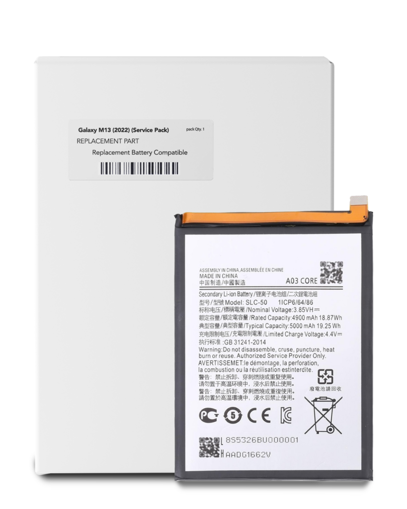 Replacement Battery For Samsung Galaxy M13 (M135 / 2022) (Service Pack)